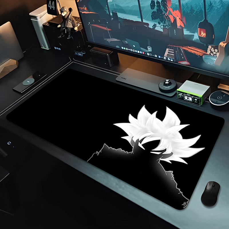 Tech Accessories For Desk - DBZ Alas Mouse Anime Hitam Dragon