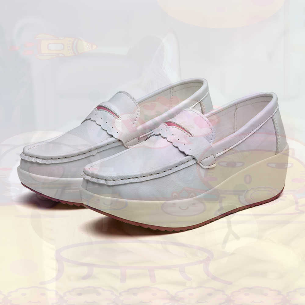 Tech Accessories Business - Plataform Sepatu Kets Merah Muda Musim