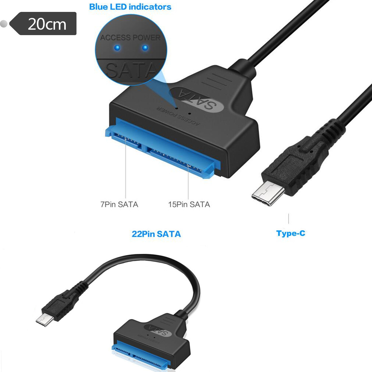 Samsung Ssd Evo 870 - USB 3.1 Tipe C ke SATA