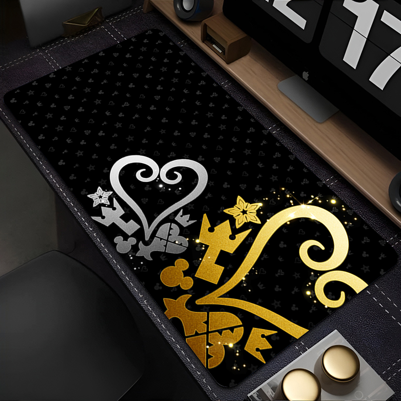 Tech Desktop Accessories - Alas Desktop Anime Hitam Putih Aksesori