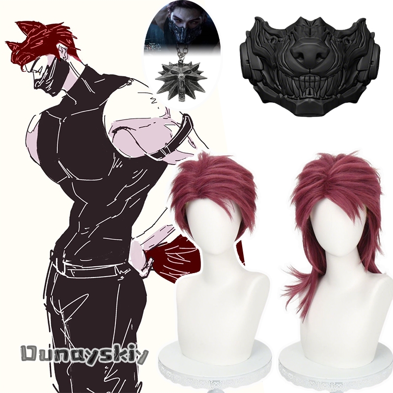 Tech Hair Accessories - Wig Cosplay Valko Peran Baru Love