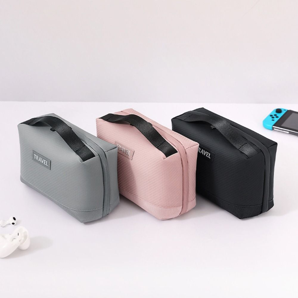 Tech Accessories Travel Organizer Pouch - Tas Penyimpanan Tahan Air Aksesori Perjalanan