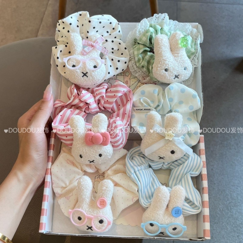 Tech Hair Accessories - Ikat Rambut Miffy Lucu Model Usus