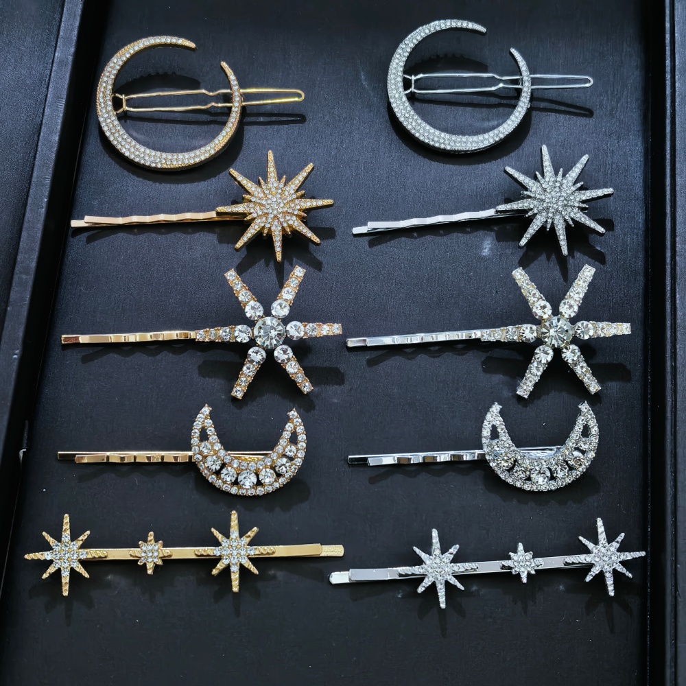 Tech Hair Accessories - Set 3/4 Buah Jepit Rambut Bintang