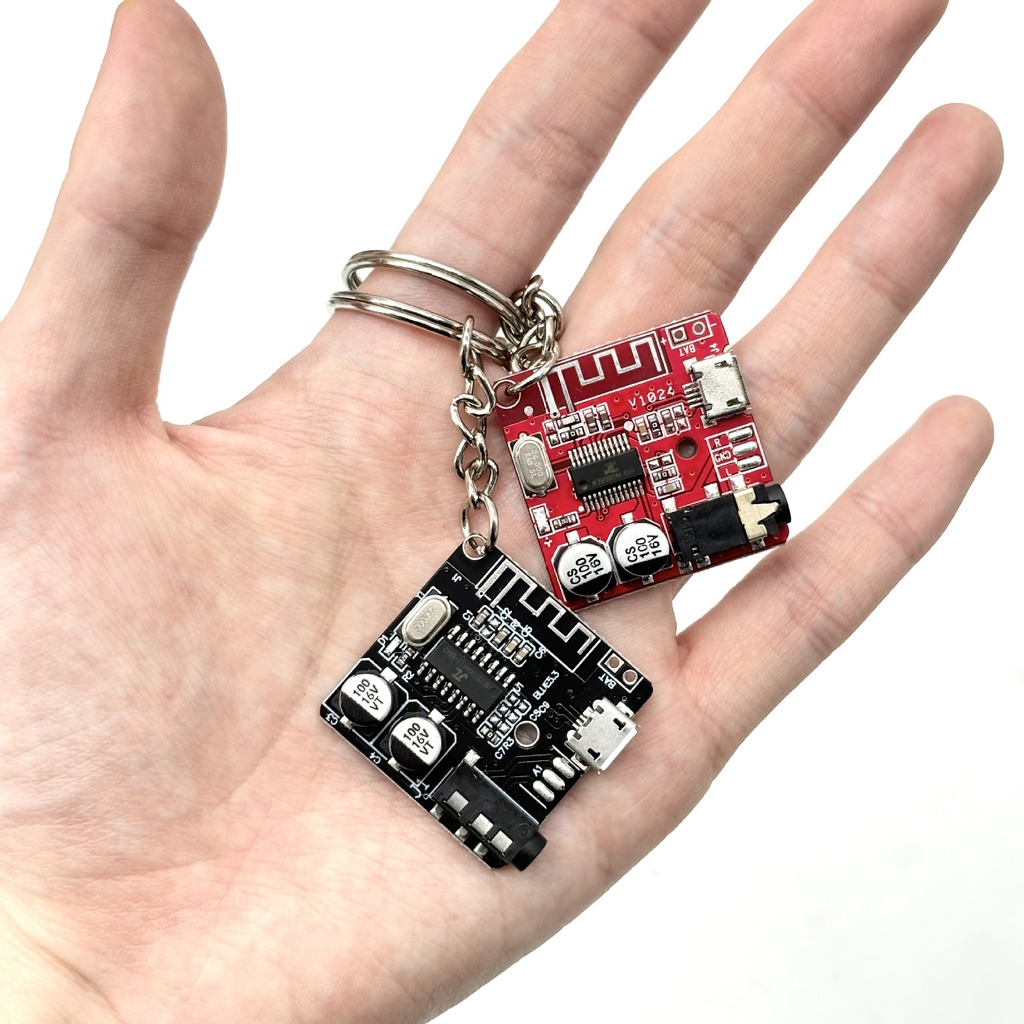 Tech Accessories Key - Gantungan Kunci Papan Sirkuit Gaya Cyberpunk