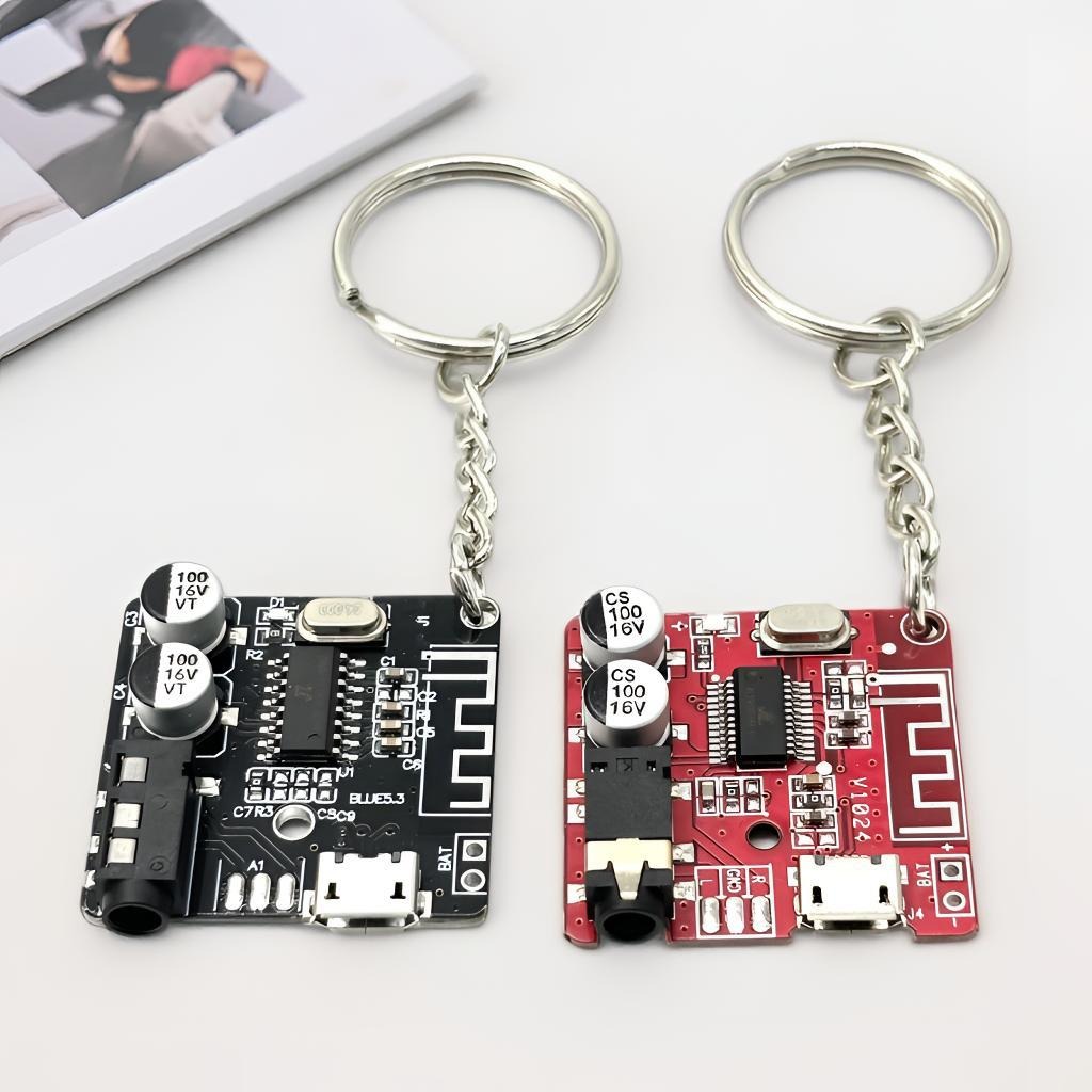 Tech Accessories Key - Gantungan Kunci Papan Sirkuit Gaya Cyberpunk