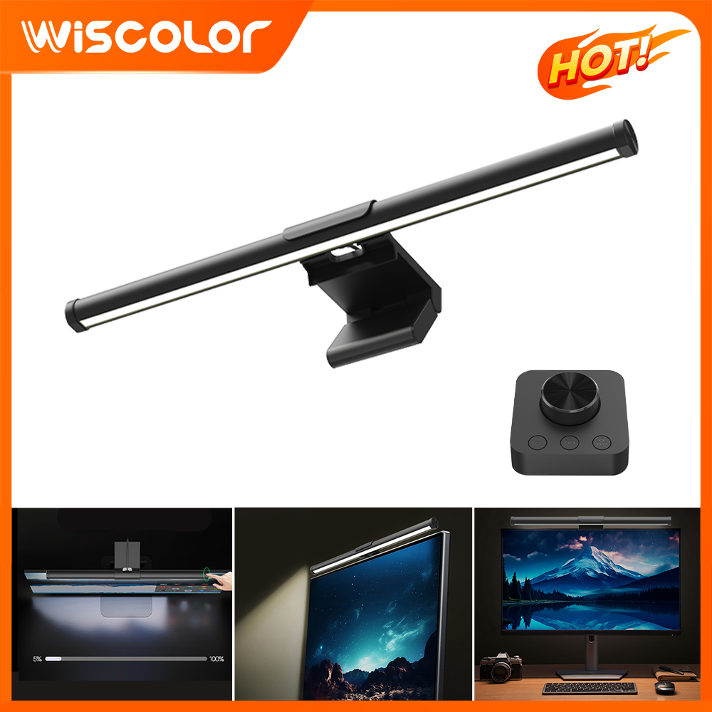 Tech Accessories For Desk - Lampu Monitor RGB Wifi Pintar, Lampu