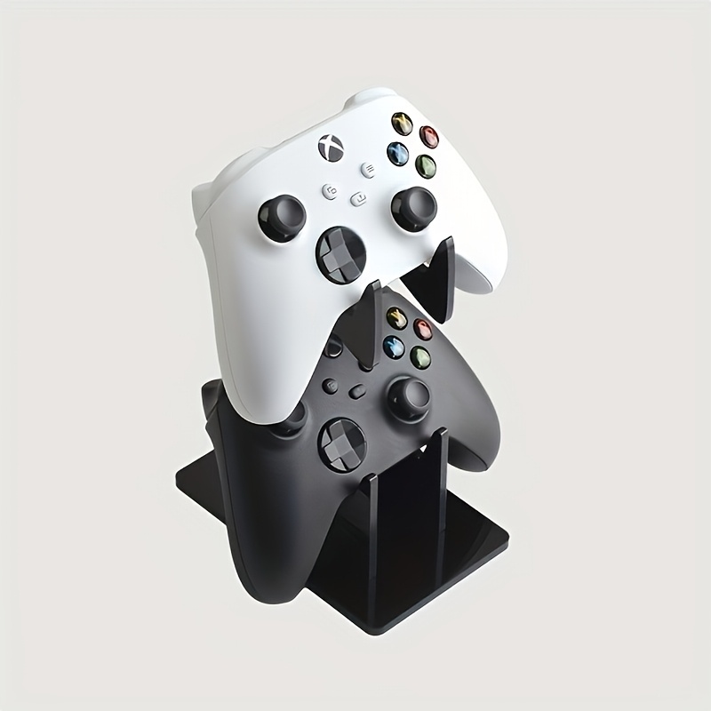 Tech Desktop Accessories - Kotak Penyimpanan Dudukan Pengontrol Game Dua