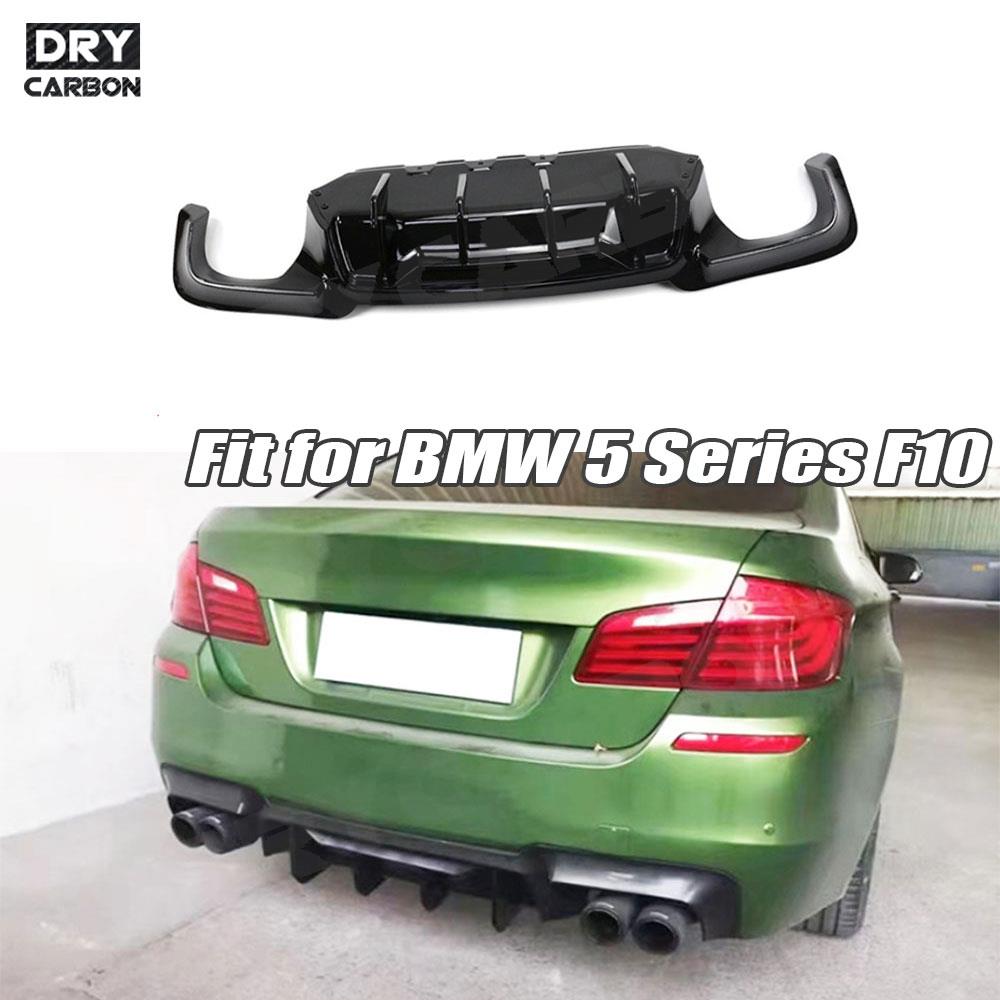 M Tech Accessories - Penyebar Bibir Bumper Belakang Pola Serat