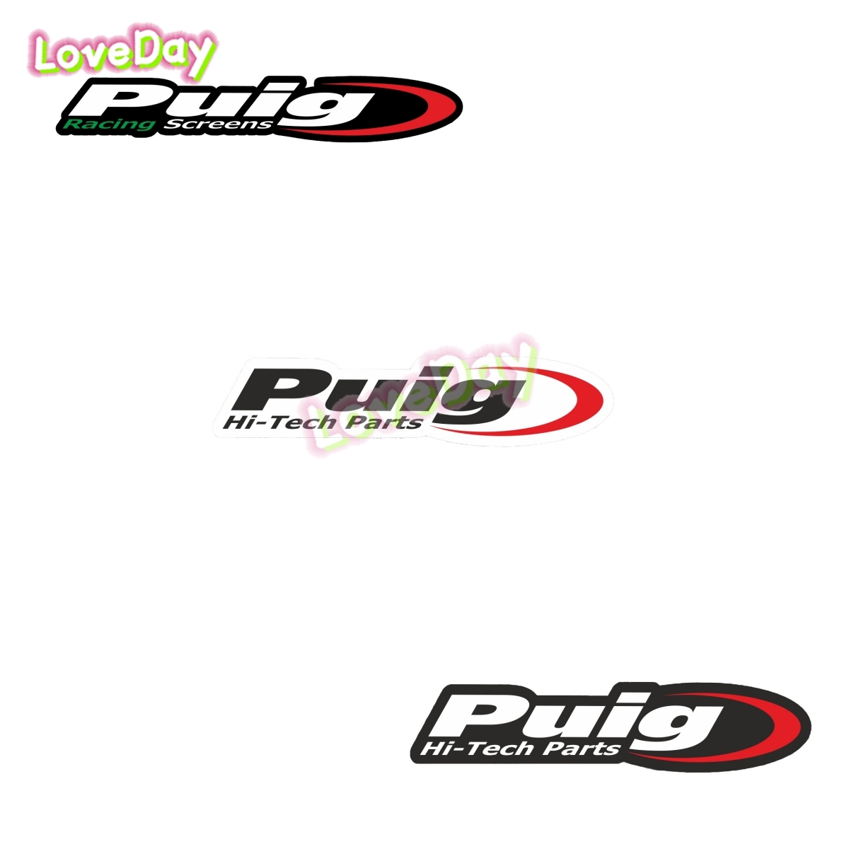 Puig stiker vinil balap, stike - Tech Accessories Words ulasan dan harga