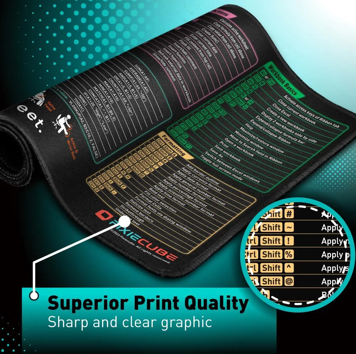 Alas Mouse Besar untuk Shortcu - Tech Desktop Accessories ulasan dan harga