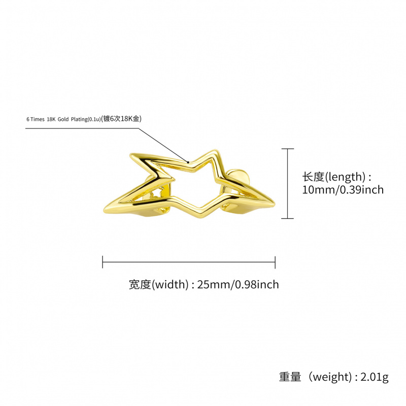 Y2K Cyber Punk Glossy Geometri - Y2K Tech Accessories ulasan dan harga