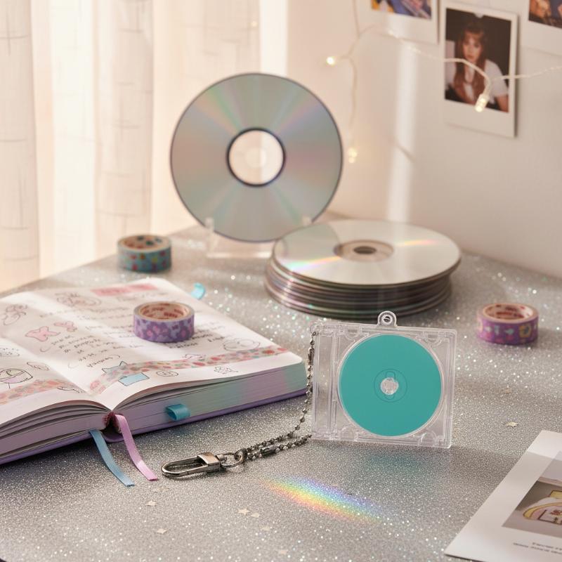 Gantungan Kunci Casing CD - Te - Tech Accessories Key ulasan dan harga
