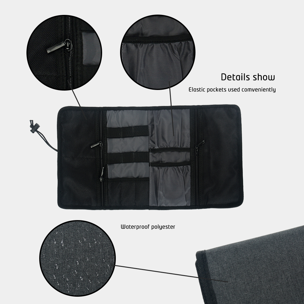 Tas Organizer Teknologi Tempat - Tech Accessories Travel Organizer Pouch ulasan dan harga