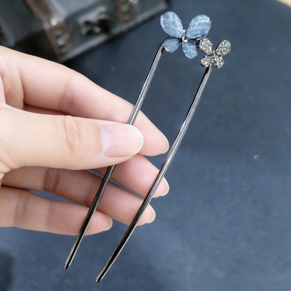 Tusuk Konde Kupu-kupu Motif Bu - Tech Hair Accessories ulasan dan harga