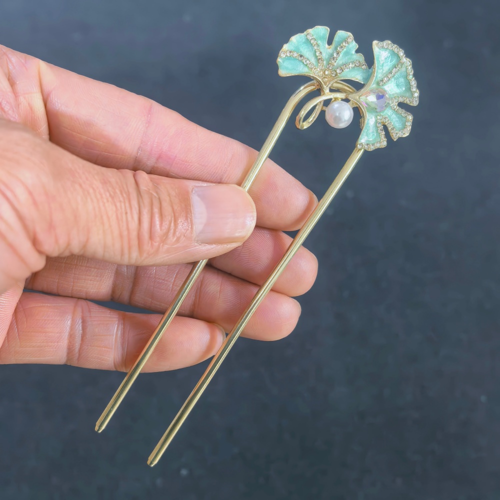Tusuk Konde Kupu-kupu Motif Bu - Tech Hair Accessories ulasan dan harga
