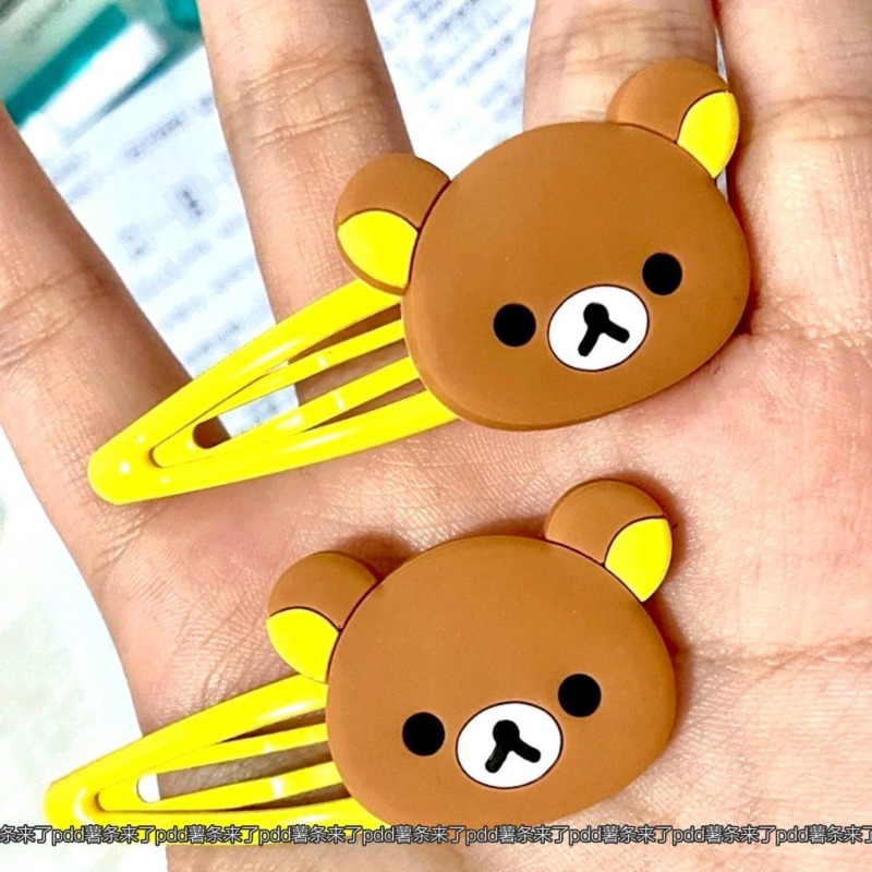 Jepit Rambut Kartun Rilakkuma  - Tech Hair Accessories ulasan dan harga