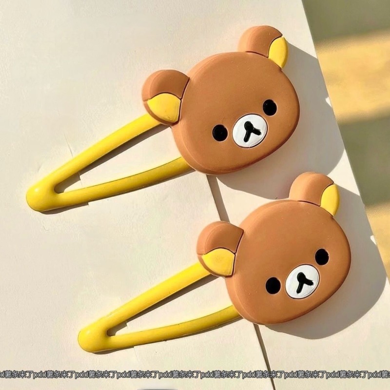 Jepit Rambut Kartun Rilakkuma  - Tech Hair Accessories ulasan dan harga