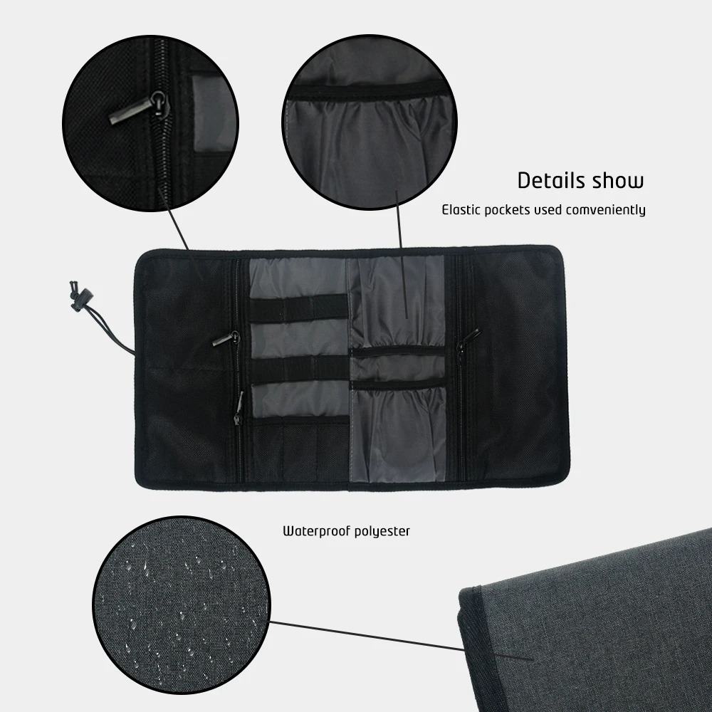 Kantong kabel Organizer elektr - Tech Accessories Travel Organizer Pouch ulasan dan harga