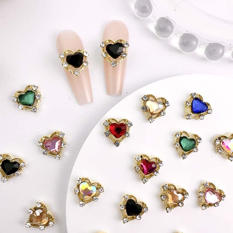 Ornamen kuku kristal, aksesori - Y2K Tech Accessories ulasan dan harga