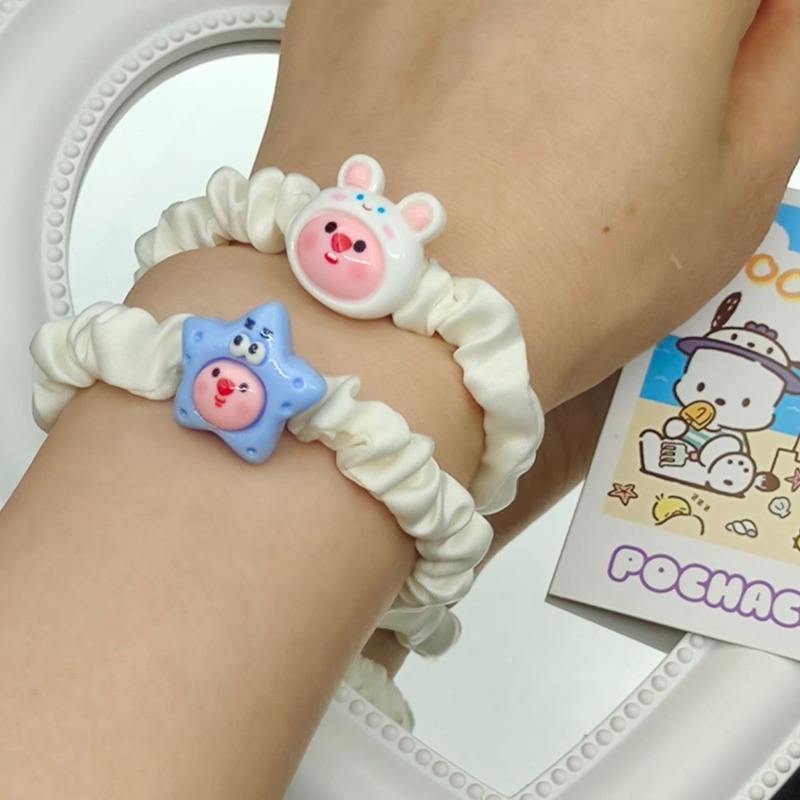 Ikat Rambut Kartun Lucu Bergay - Tech Hair Accessories ulasan dan harga