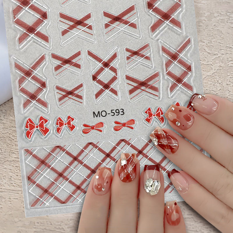 1 Buah Dekorasi Seni Kuku Ikat - Y2K Tech Accessories ulasan dan harga