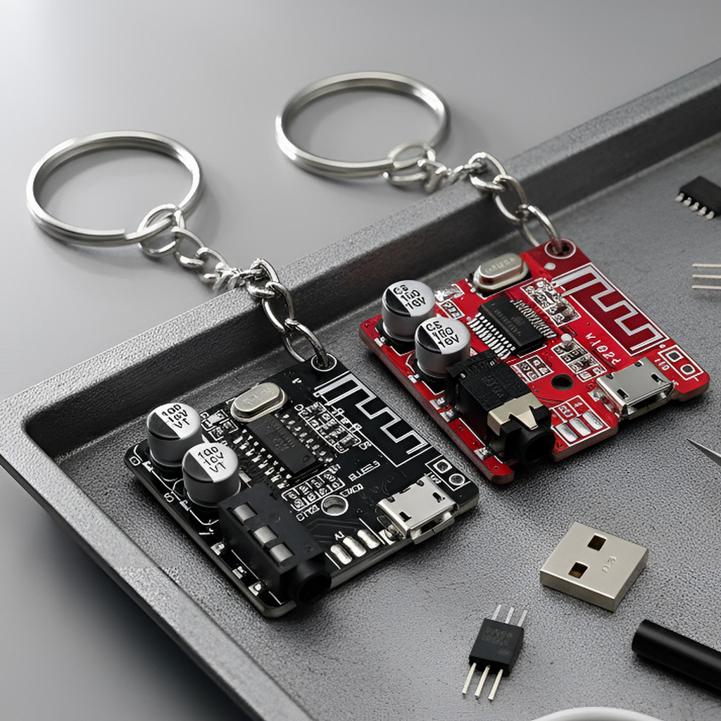 Gantungan Kunci Papan Sirkuit  - Tech Accessories Key ulasan dan harga